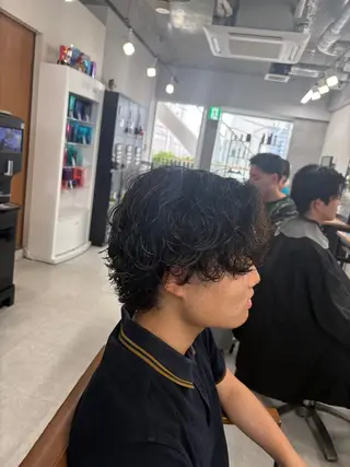 パーマ メンズ 下北沢メンズパーマ 特化園田　楓莉のヘアスタイル