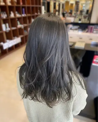 ミディアム カラー 似合わせ/髪質改善 辻 那美樹のヘアスタイル