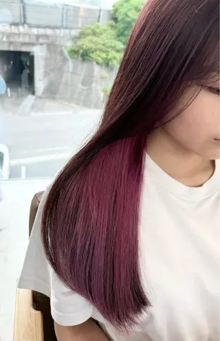 ロング 鈴木 妃帆未のヘアスタイル