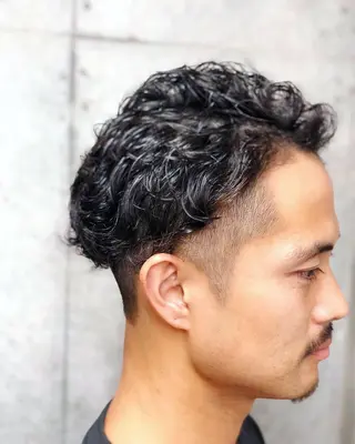 パーマ メンズ 湘南台ORCO 店長 ✨RYUのヘアスタイル