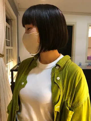 ショート カラー eri kinjoのヘアスタイル