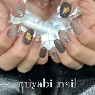 ネイル miyabi nail 桂川駅近くのネイルデザイン