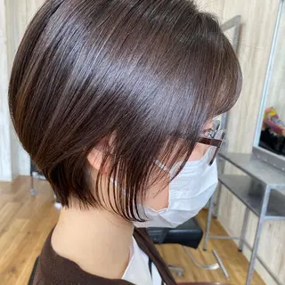 ショート カラー 夜23時まで予約🉑 reverieあきらのヘアスタイル
