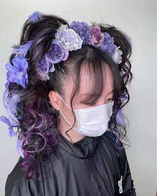 ロング エクステ*美髪サロン KR2S河内長野店長のヘアスタイル