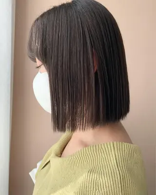 ショート カラー hubhair レイヤー/透明感のヘアスタイル