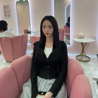 ロング シールエクステの女神 🍑Momo🍑のヘアスタイル