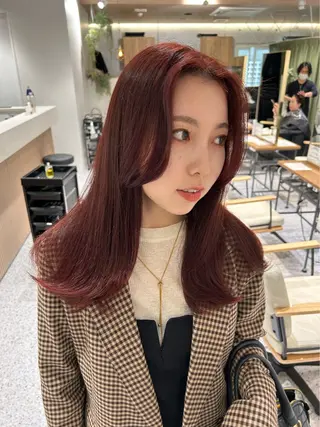 ロング hair&eye🎀 /momoKaのヘアスタイル