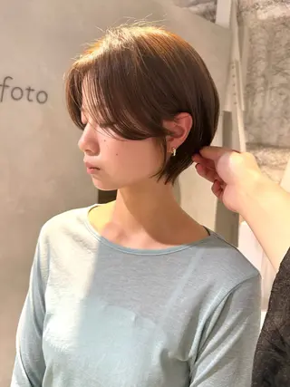 ショート 骨格診断で絶対可愛い ✨丸みショート✨凌弥のヘアスタイル