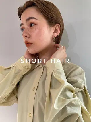 ショート カラー キッズ オトナヘア🌸 harukaのヘアスタイル