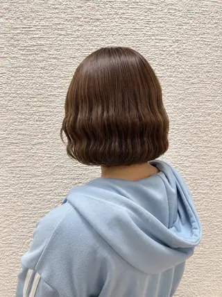 ミディアム ツヤ髪/ボブ/アレ ンジ🌿yuiのヘアスタイル