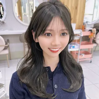 セミロング 市原 大翼のヘアスタイル