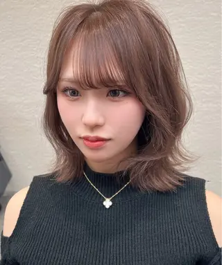 ミディアム MIRIM栄 野田航生のヘアスタイル