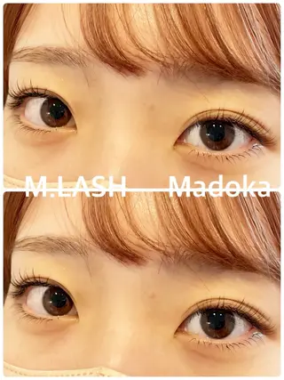 マツエク・マツパ M.LASH Madokaのマツエク・マツパデザイン
