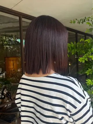 ミディアム カラー 韓国好き🇰🇷 美容師MIKUのヘアスタイル