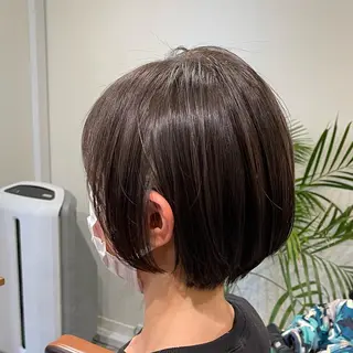 ミディアム カラー navile原宿 yumaのヘアスタイル