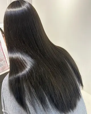 ロング カラー 田中 遥陽のヘアスタイル
