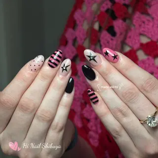 セミロング Hi Nail Shibuyaのネイルデザイン