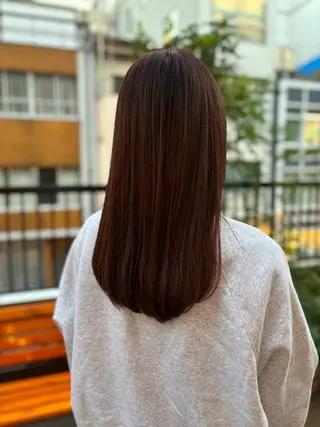 カラー 髪質改善カラー ベージュ🤎YUMEのヘアスタイル