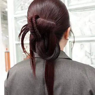ロング ヘアアレンジ 🌐サトウ リョウ🌐のヘアスタイル