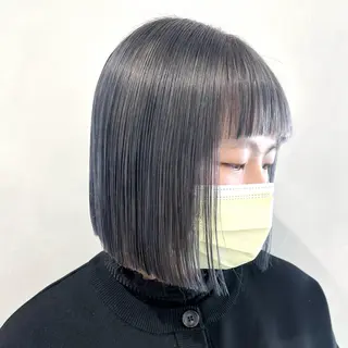 ショート カラー デザインカラー/パー マ🦖外岡咲希🦖のヘアスタイル