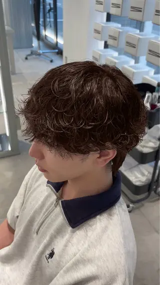 パーマ メンズ特化⚡️三村 彰吾⚡️カットパーマのヘアスタイル
