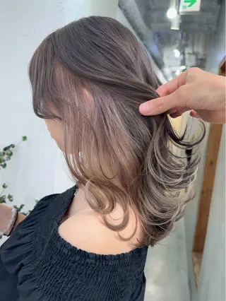 カラー ブリーチダブルカラー 【koide】のヘアスタイル