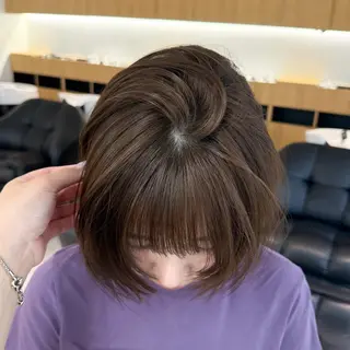 ショート カラー Koko . 🤍ボブ ✧*。のヘアスタイル