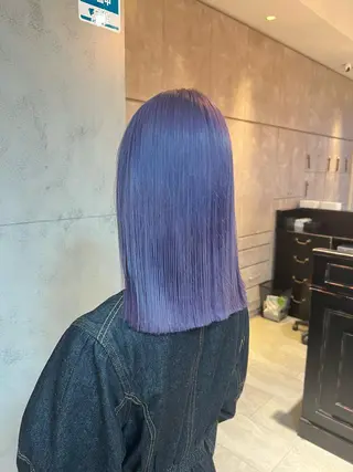 ミディアム カラー 🫧艶ダブルカラー ブリーチ🫧トモヤのヘアスタイル