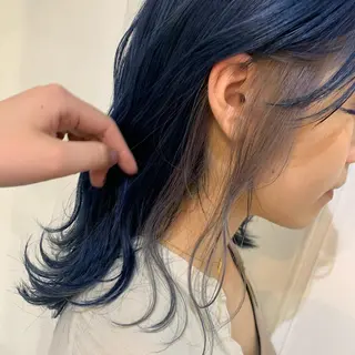 セミロング カラー wakana/ 柔らかベージュカラーのヘアスタイル