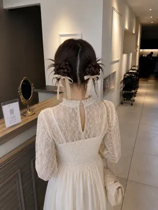 ヘアアレンジ 川越 輝梨奈のヘアスタイル