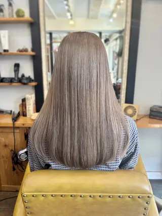 ロング カラー 立川 allu|細谷 ションのヘアスタイル