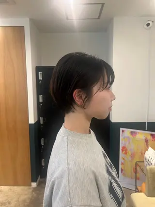 ショート 大川 麻尋のヘアスタイル
