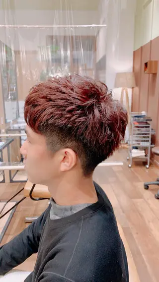 ショート メンズ 🍀小顔ショート🍀 有賀祐貴のヘアスタイル