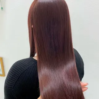 ロング カラー ⟡.·Fuka/ ヘアメ🎀暖色カラーのヘアスタイル