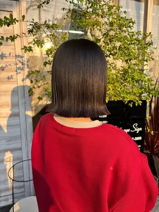 ショート 上田 結花のヘアスタイル