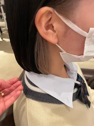 ショート minatsu 東京の技術を京都でのヘアスタイル