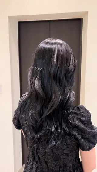 ロング カラー fitするカット♡/ 多幸感/ふうか◠‿◠のヘアスタイル