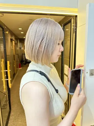 ショート カラー 🕊️ HONOKAのヘアスタイル