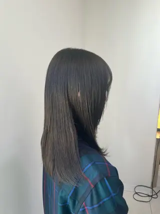 セミロング カラー/塚原里沙 川崎のヘアスタイル