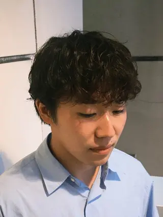 ショート 佐藤 ウィリアムのヘアスタイル