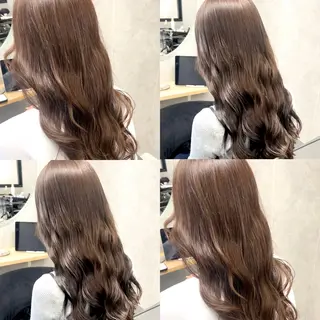 セミロング 透明感カラー/小顔に 見える顔まわり/店長のヘアスタイル
