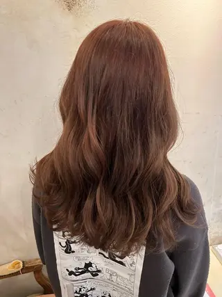 セミロング カラー . SHIZUKAのヘアスタイル