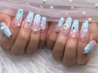 ネイル lucky nail 歌舞伎町のネイルデザイン