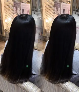 ロング 杉本 奈々美のヘアスタイル