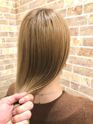 セミロング 大山 亮　　【髪質改善】のヘアスタイル