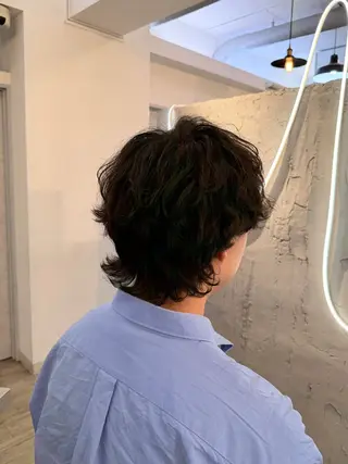 パーマ メンズ いぐちしょうた🫧 VISAGEbaskのヘアスタイル