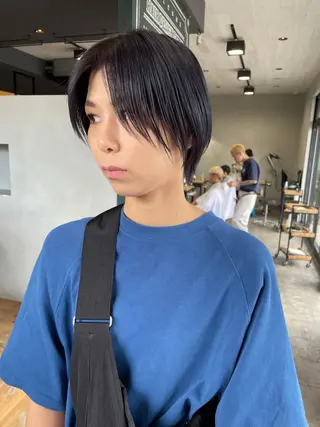 ショート カラー メンズ🎱女性も歓迎 ✨🌵榊原崇文🌵のヘアスタイル