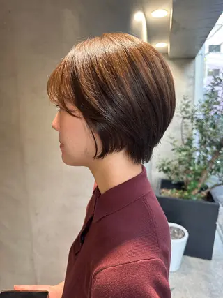 ショート 森田楓乃/上前津/ 大須/ブリーチカラーのヘアスタイル