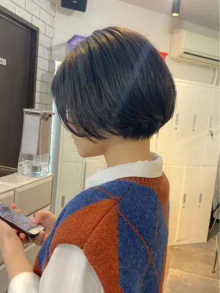 ショート ボブとパーマの達人 /美容室難民の方是非のヘアスタイル