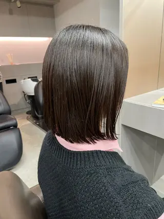 ミディアム カラー 表参道🌿赤み消し カラー/チナツのヘアスタイル